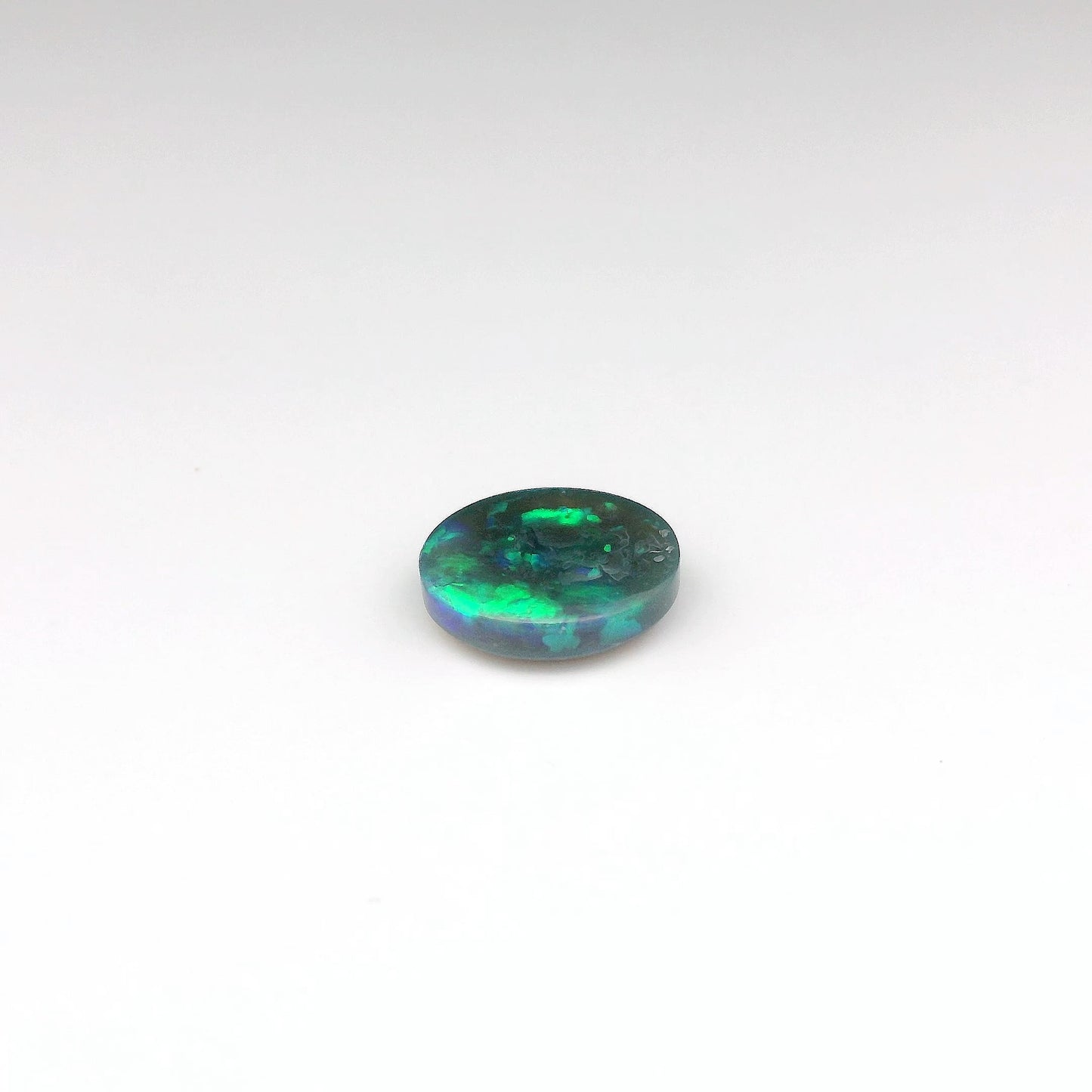 2.29ct Green Opal Ring