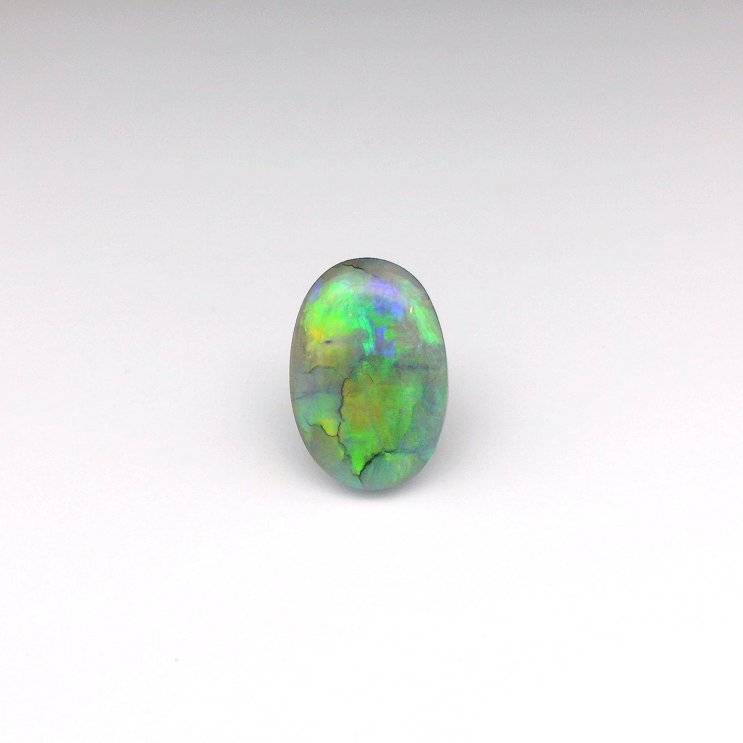 4.13ct Green, Orange Opal Gemstone