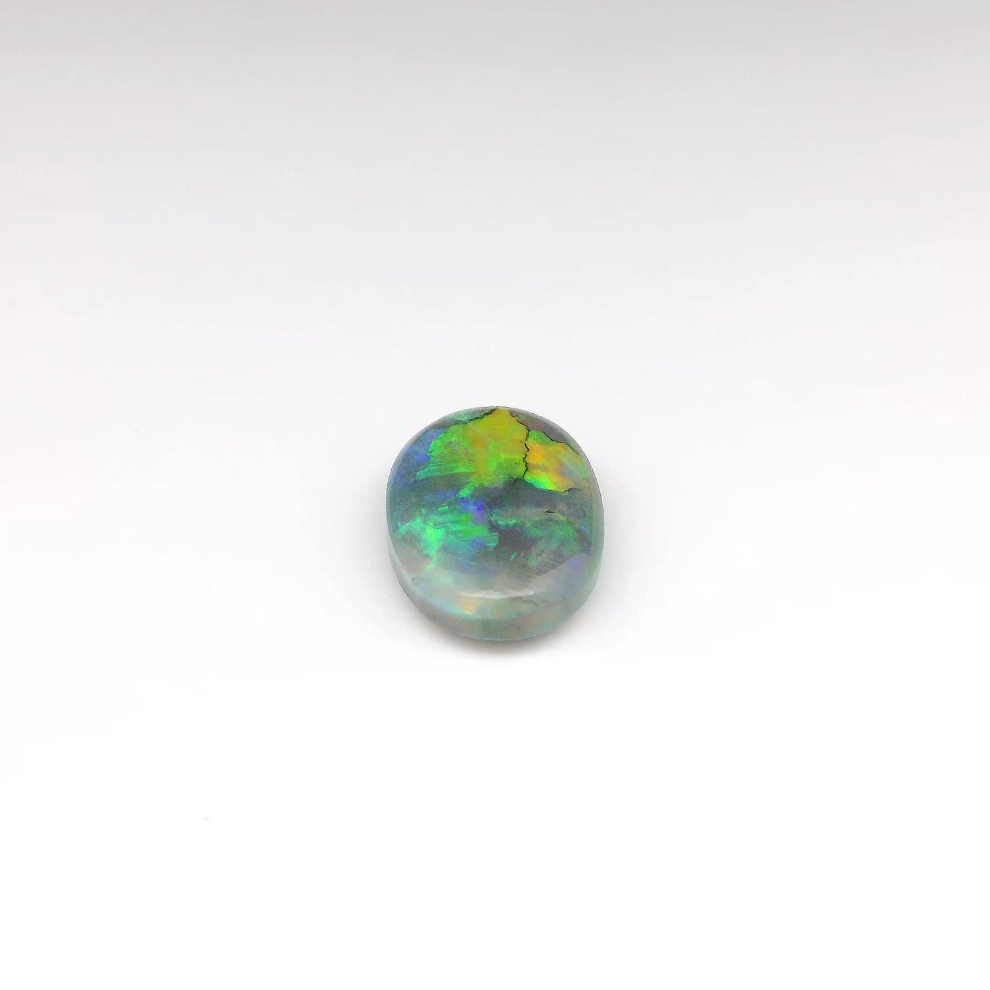 4.13ct Green, Orange Opal Gemstone