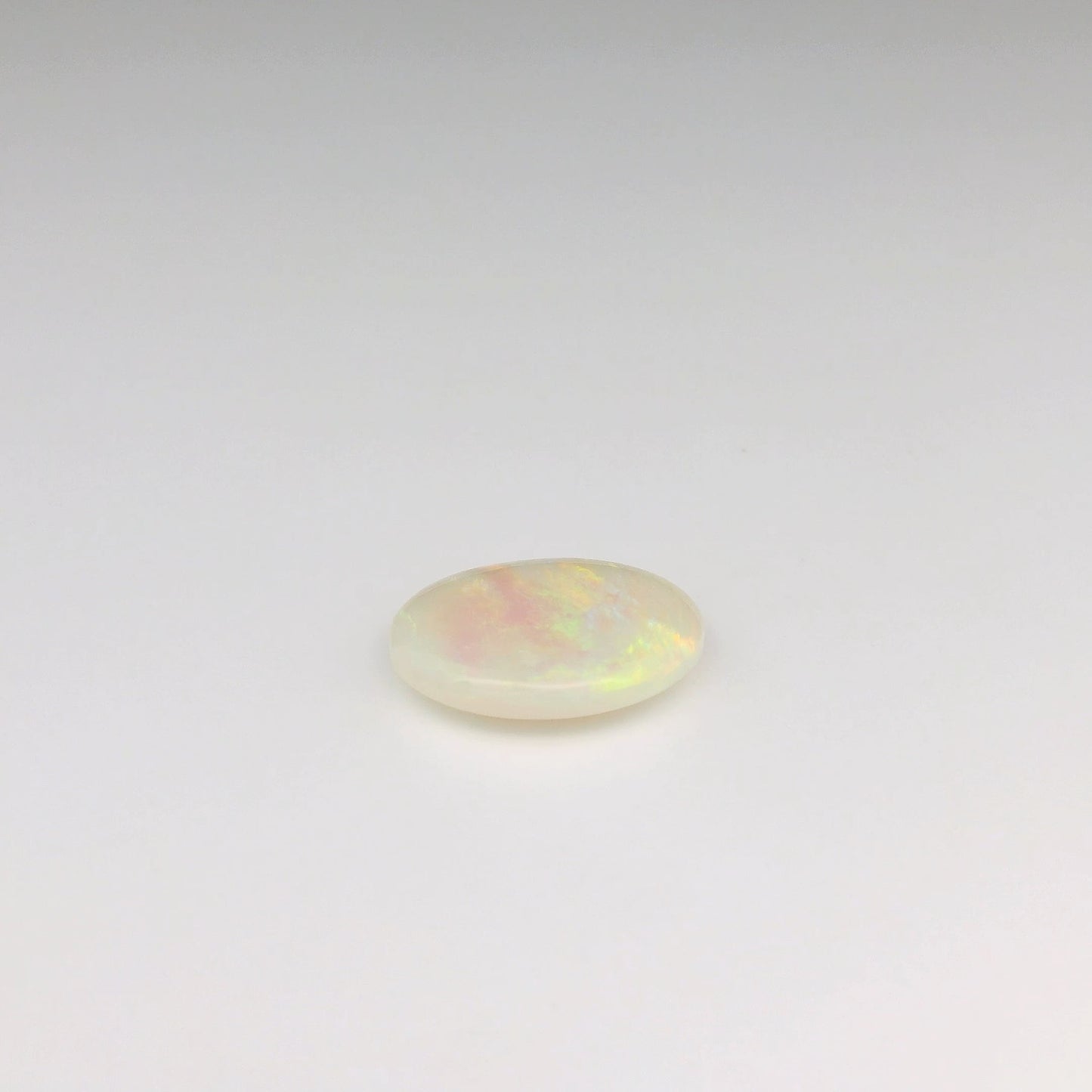 3.21ct Orange, Green Opal Ring