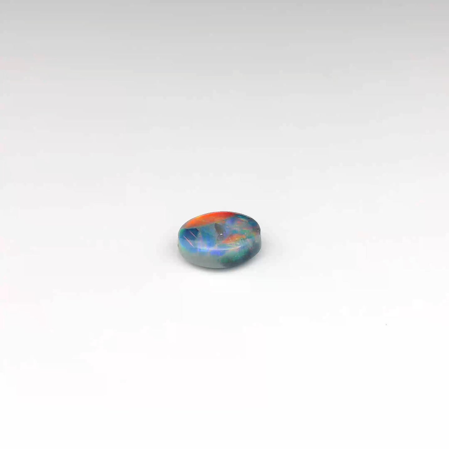 1.50ct Red-Multicolour Opal Gemstone