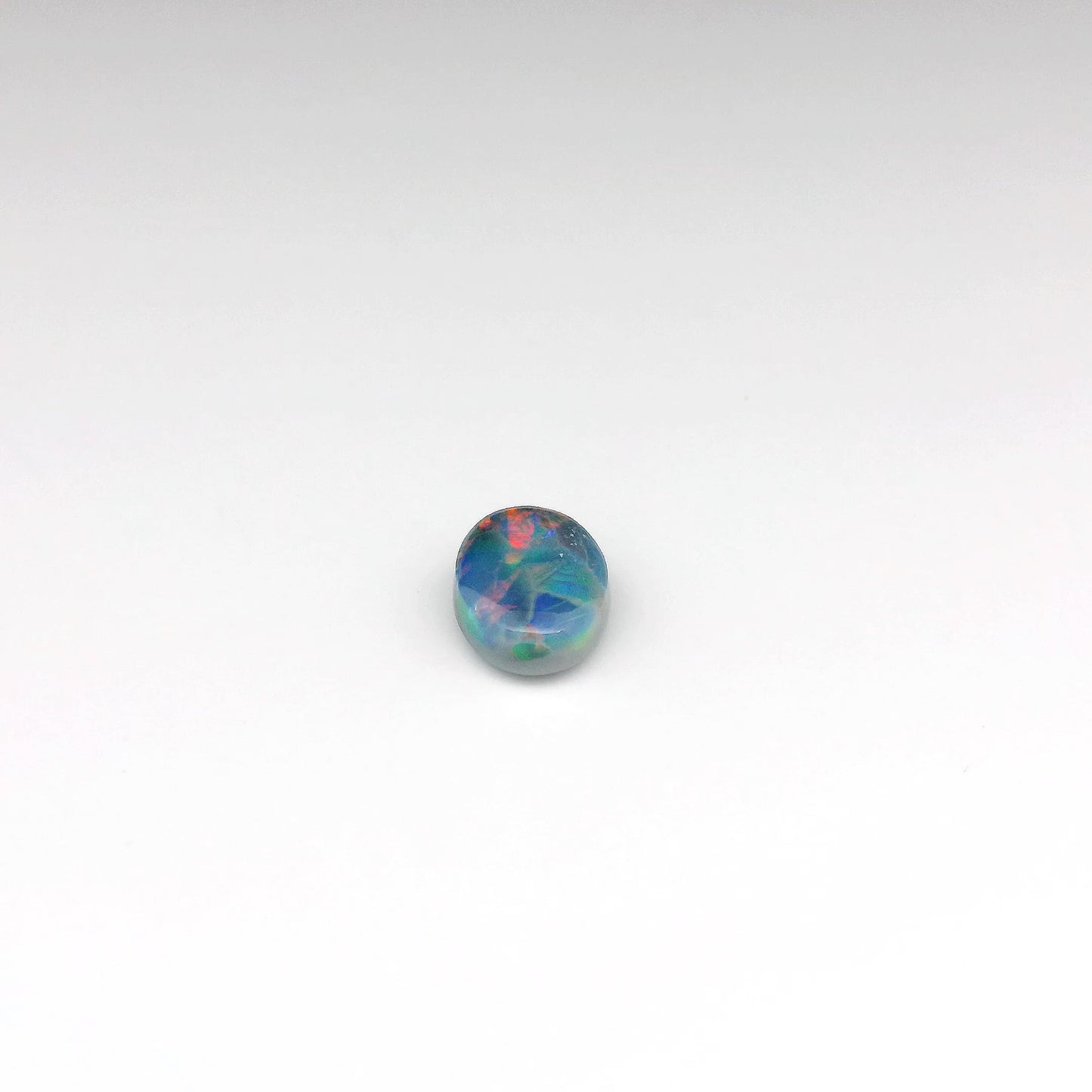 1.50ct Red-Multicolour Opal Gemstone