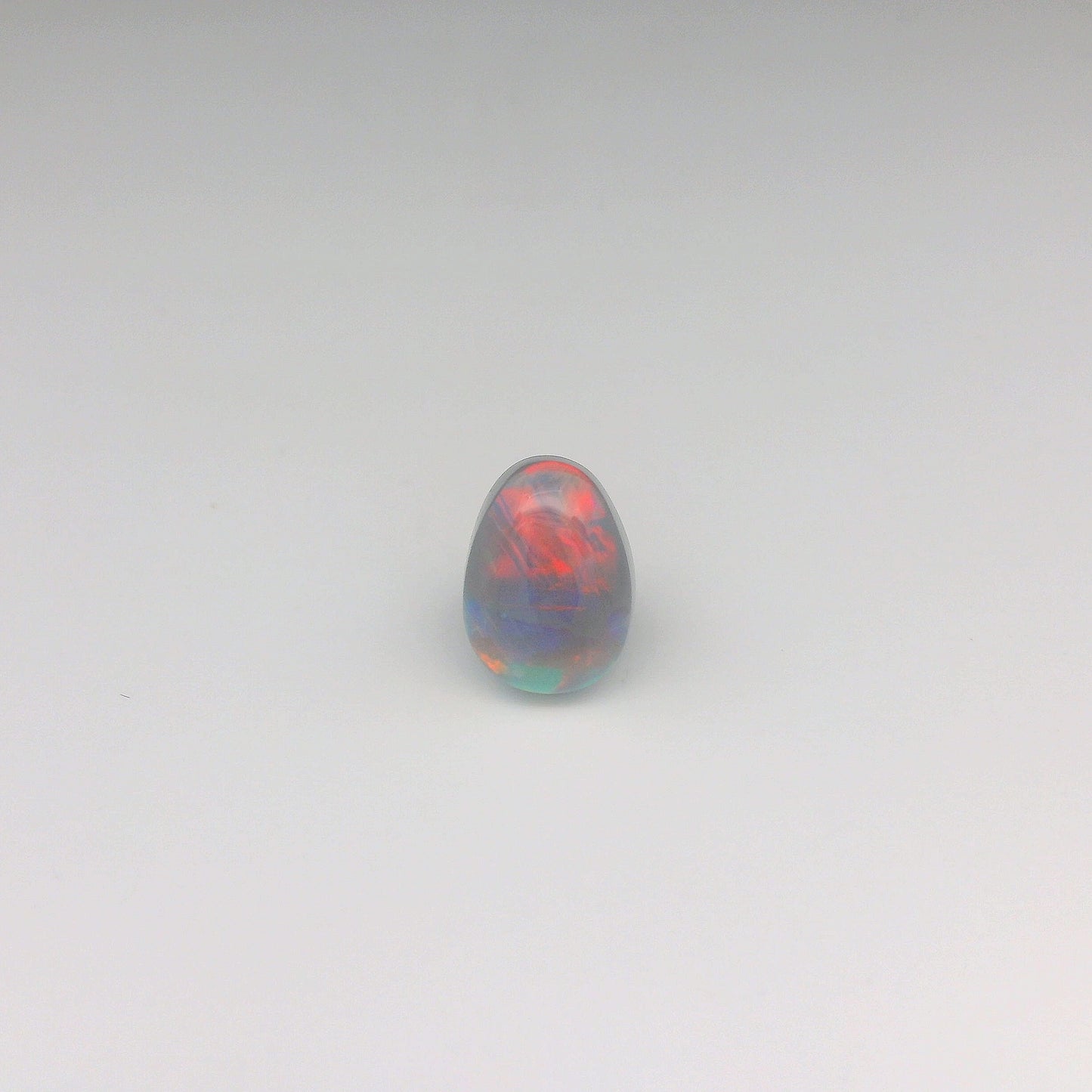 2.32ct Red Opal Ring