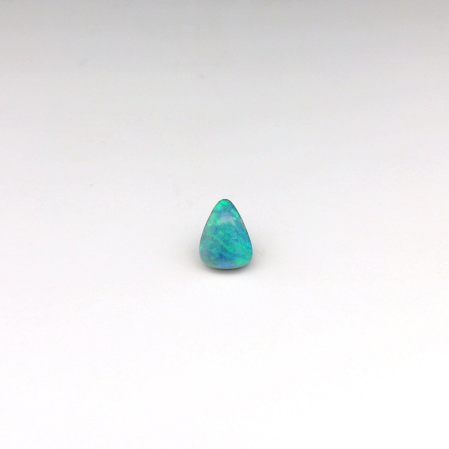 Bespoke 0.69ct Green, Blue Opal Pendant