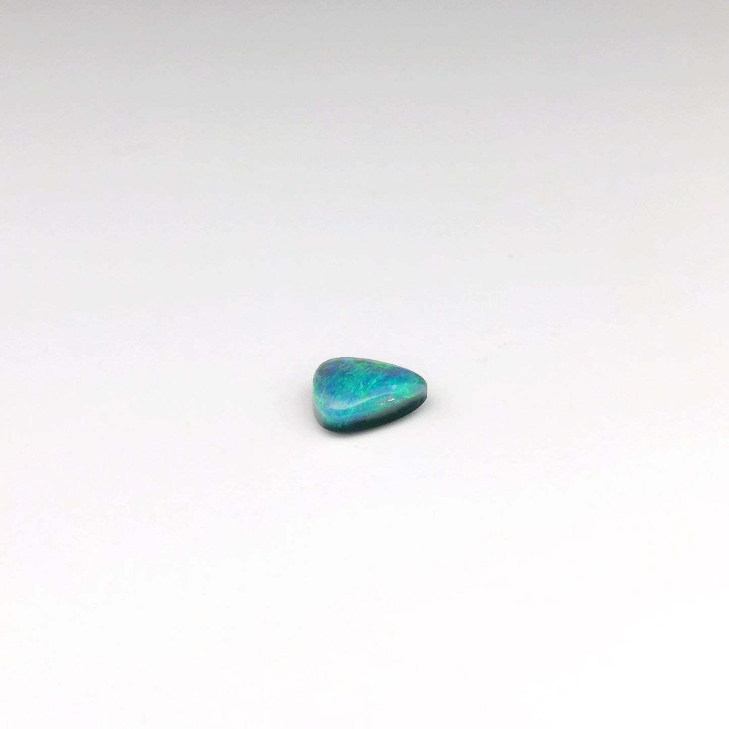 Bespoke 0.69ct Green, Blue Opal Pendant
