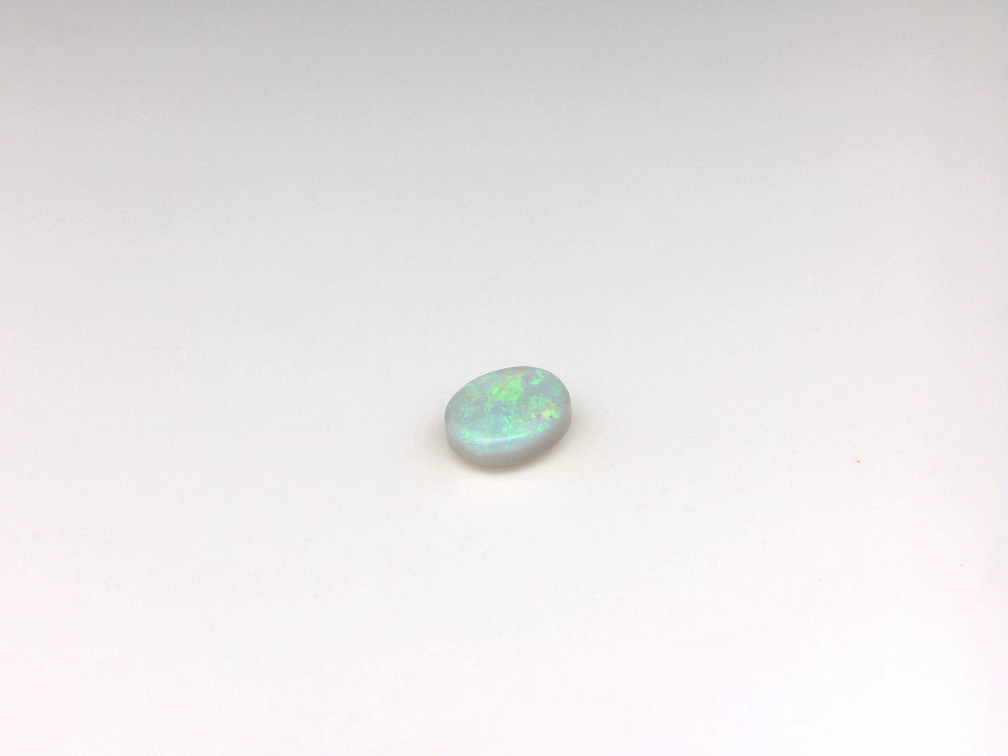 Bespoke 0.83ct Green Opal Ring