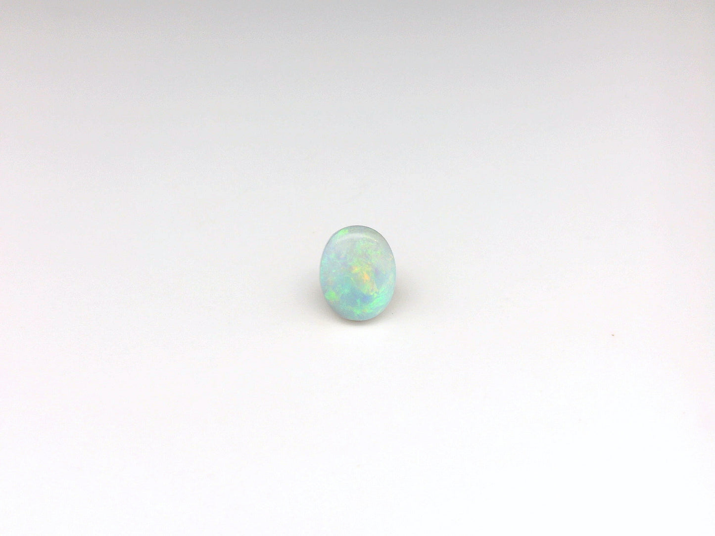 Bespoke 0.83ct Green Opal Ring