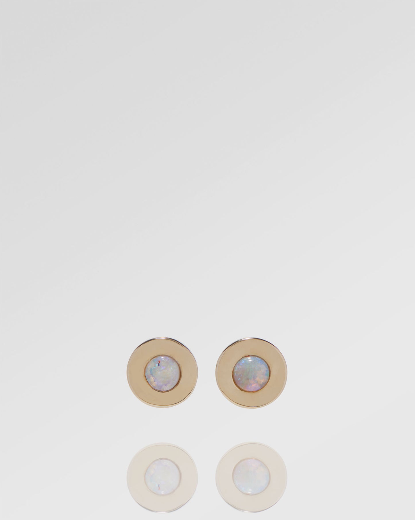 0.87ct Blue, Purple Opal Earrings