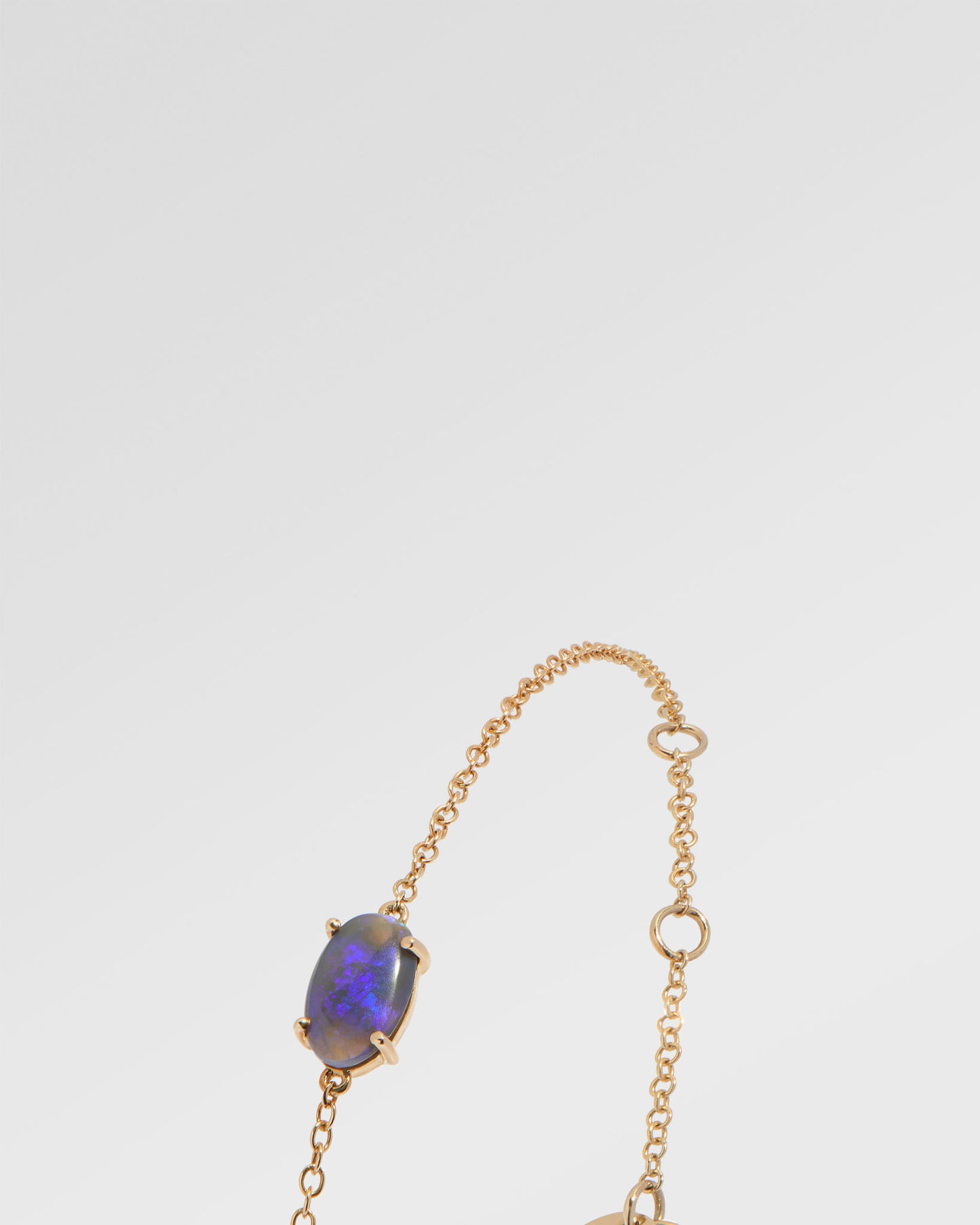 0.59ct Purple Opal Bracelet