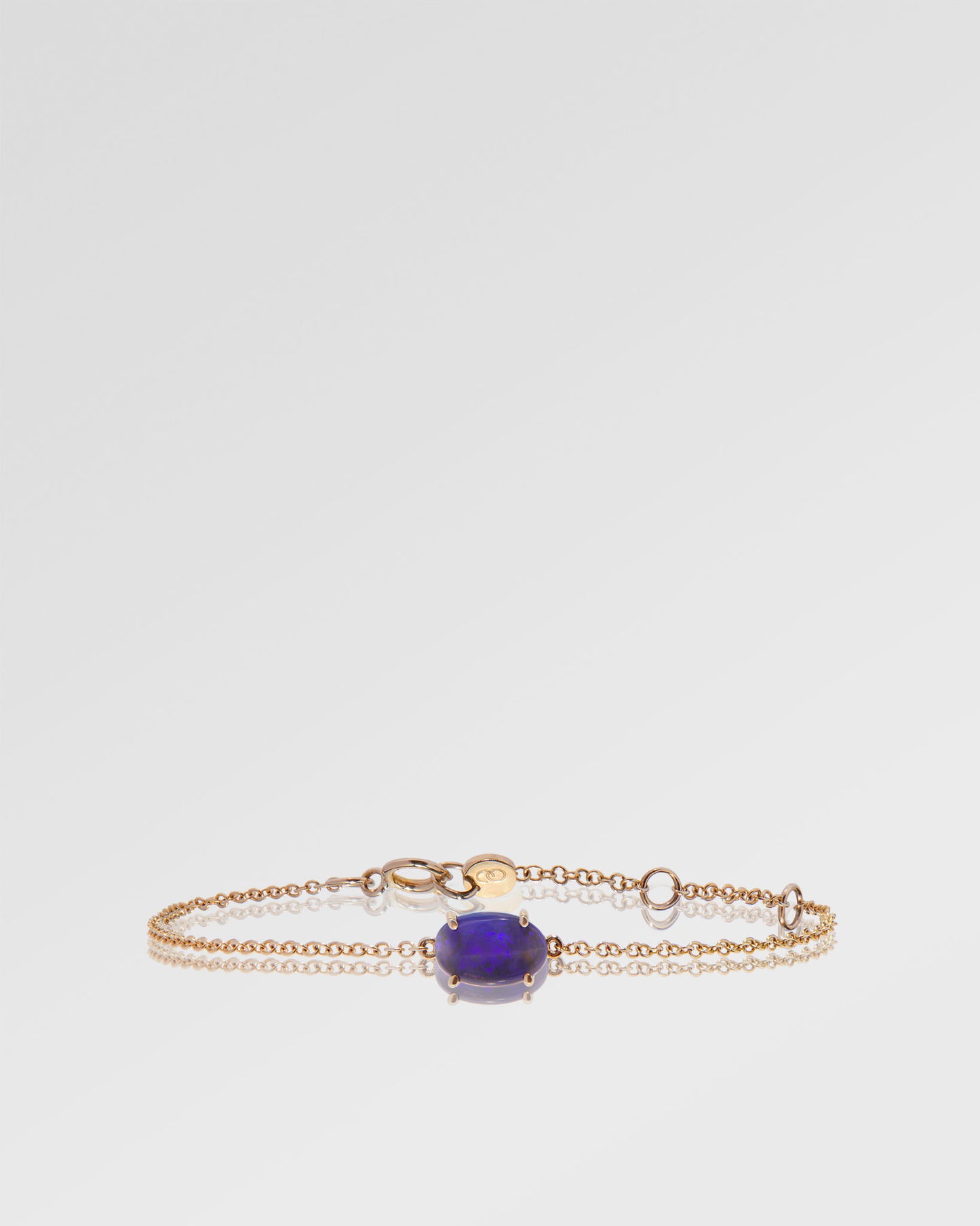 0.59ct Purple Opal Bracelet