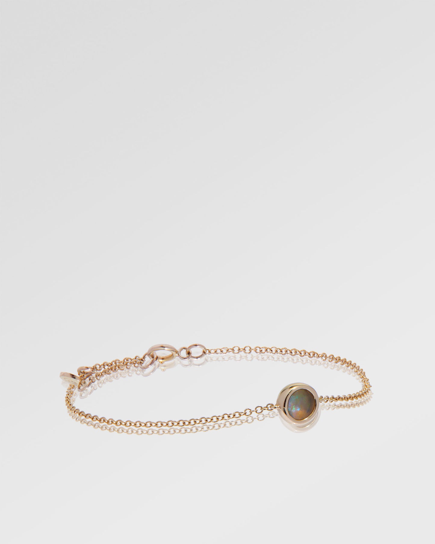 0.67ct Green Opal Bracelet