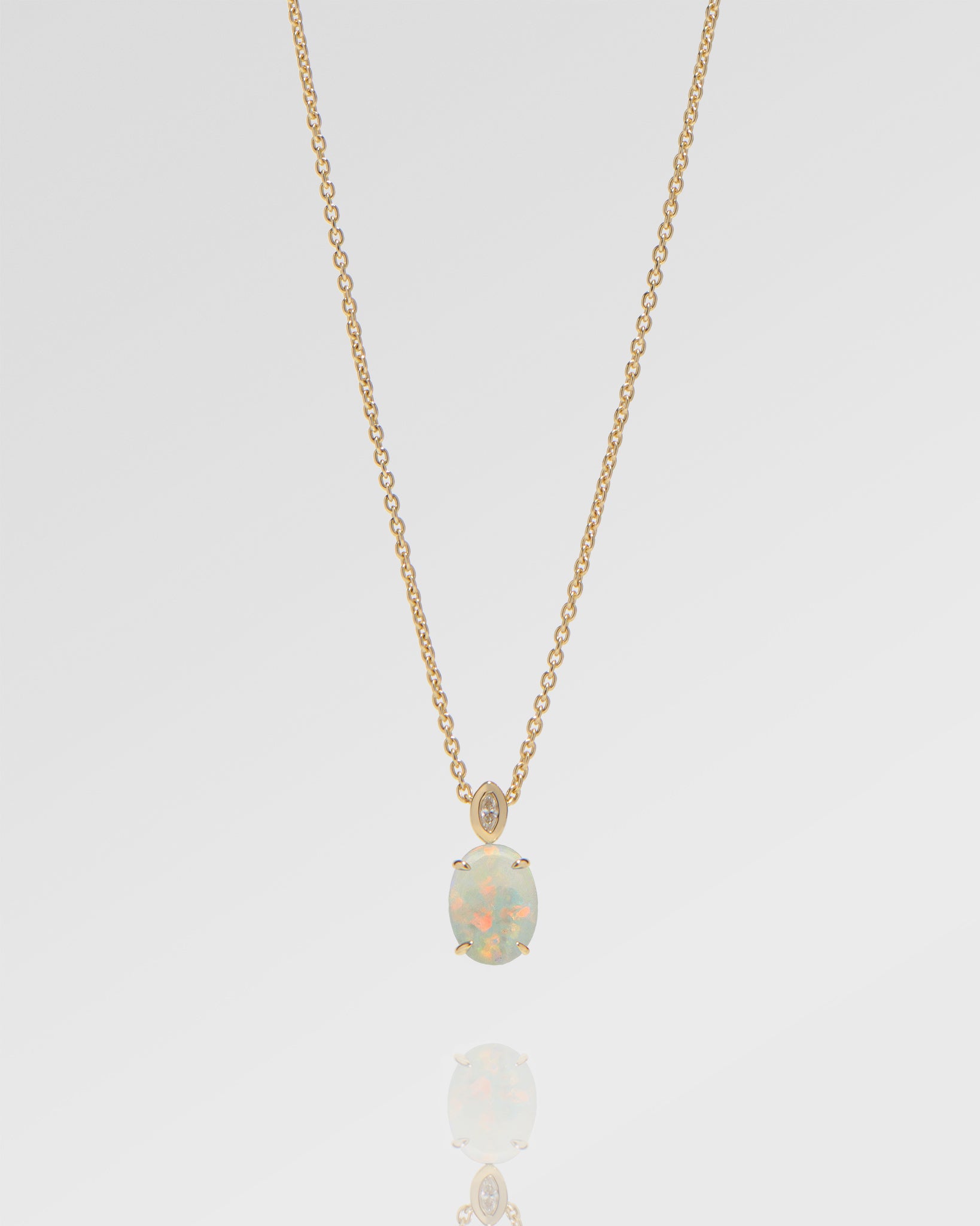 Cheal Opal Classic Collection Petal Necklace