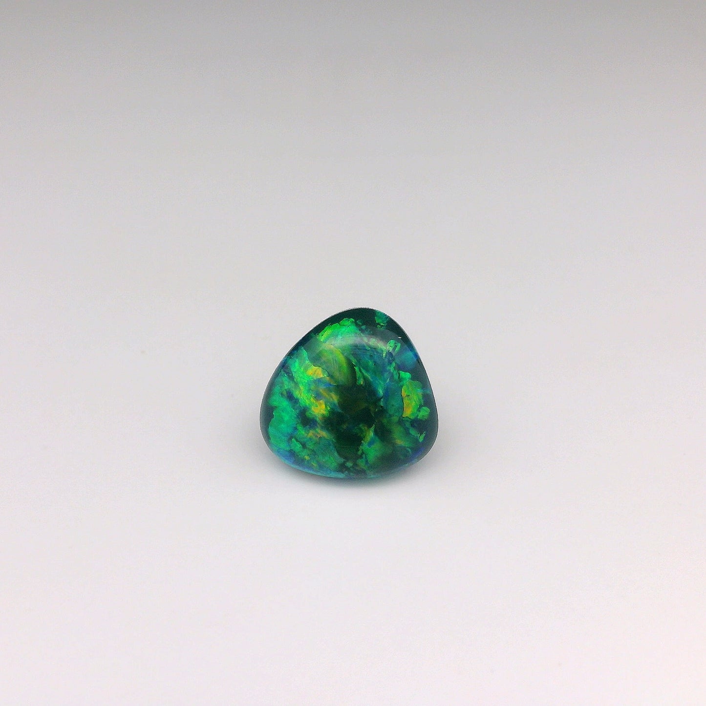 4.55ct Orange, Green Opal Men's Ring