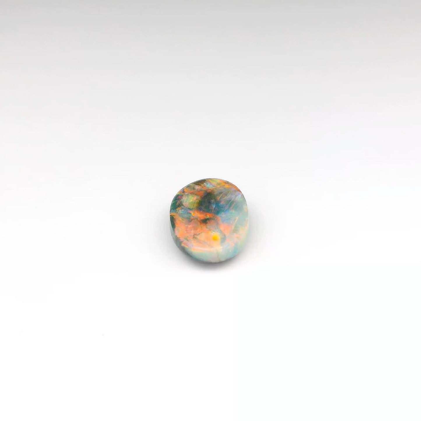 3.34ct Red-Multicolour Opal Gemstone
