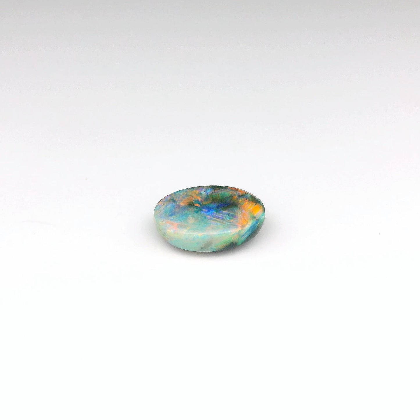 3.34ct Red-Multicolour Opal Gemstone