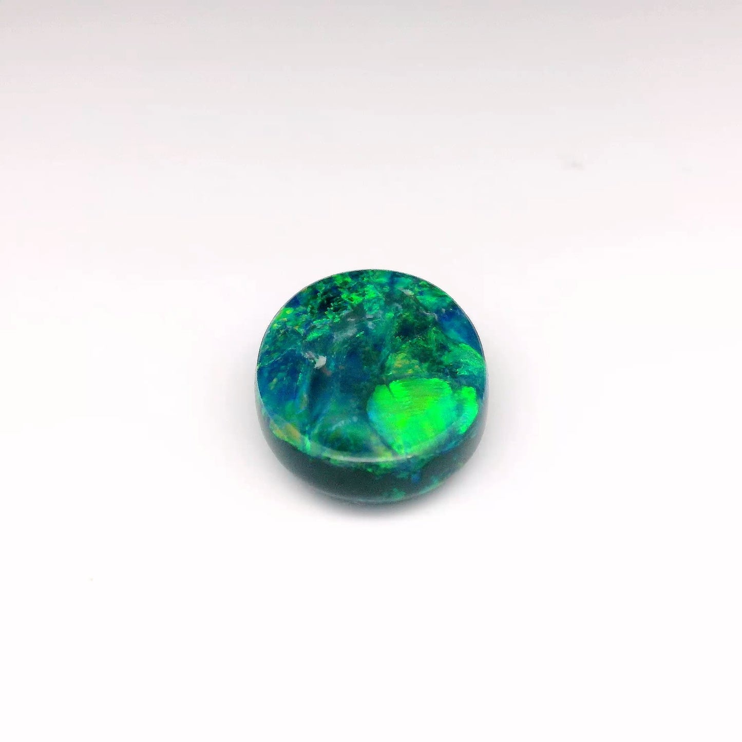 10.00ct Orange, Green Opal Gemstone
