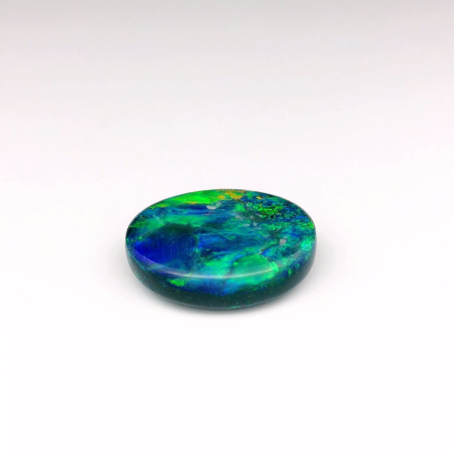 10.00ct Orange, Green Opal Gemstone