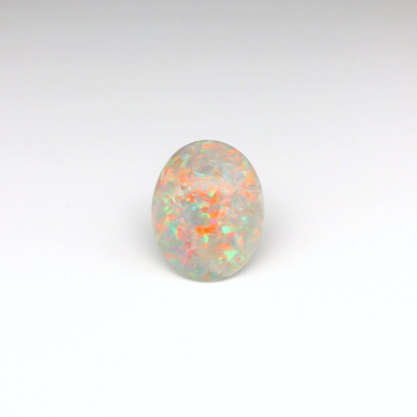 4.87ct Red, Green Opal Gemstone