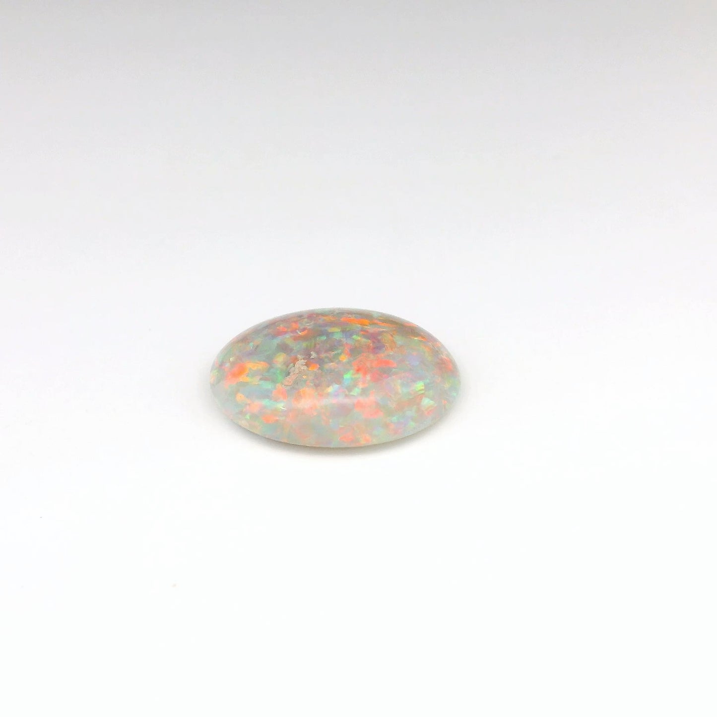 4.87ct Red, Green Opal Gemstone