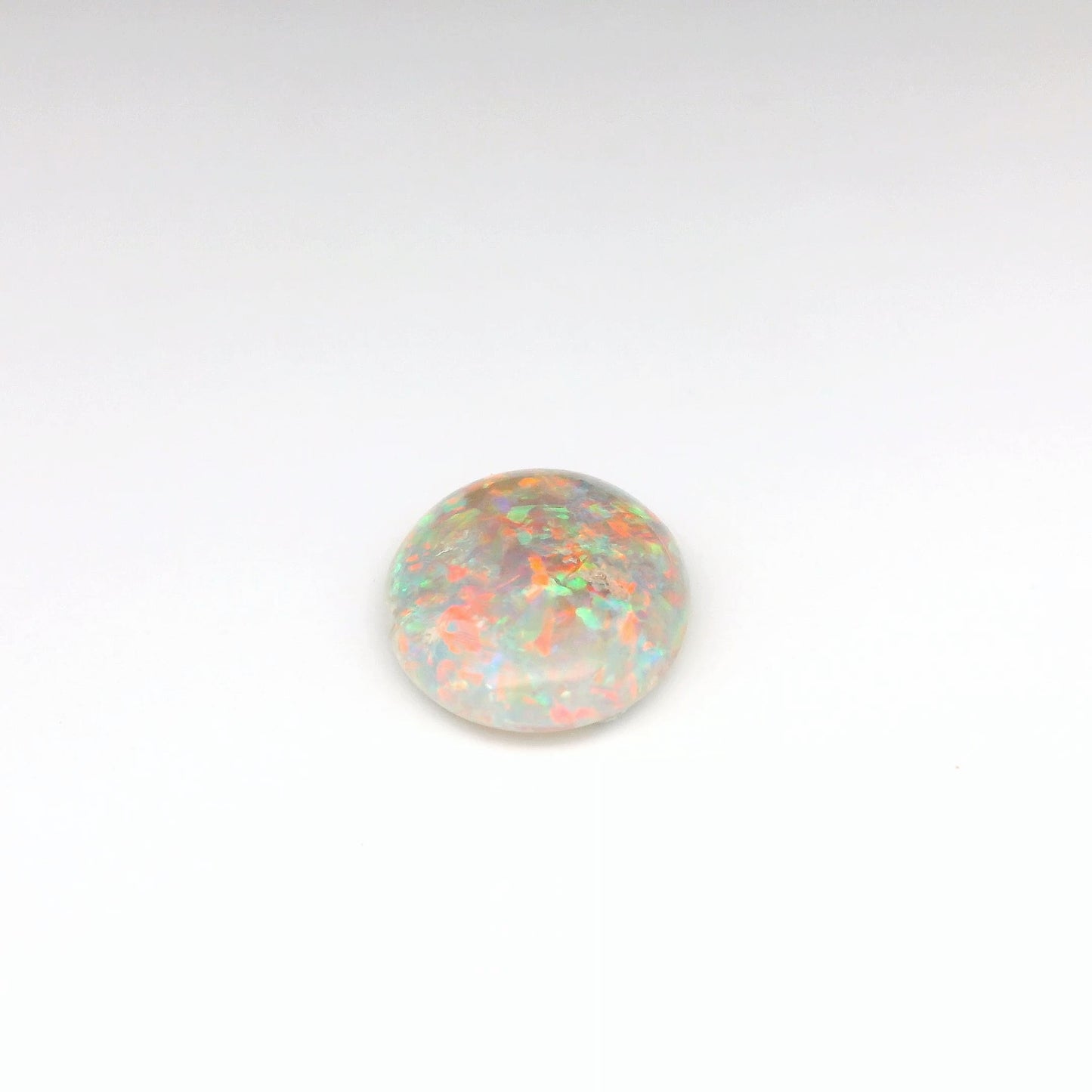 4.87ct Red, Green Opal Gemstone