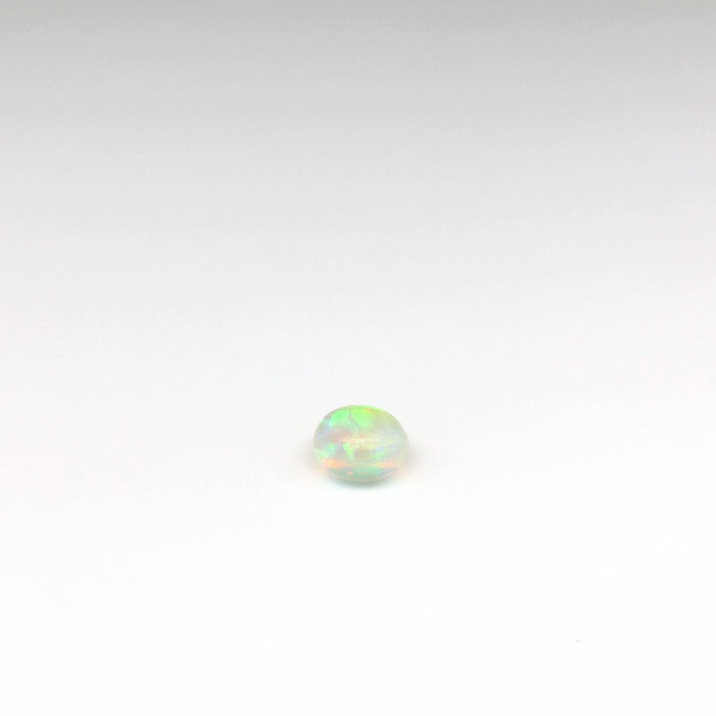 0.80ct Green-Multicolour Opal Ring