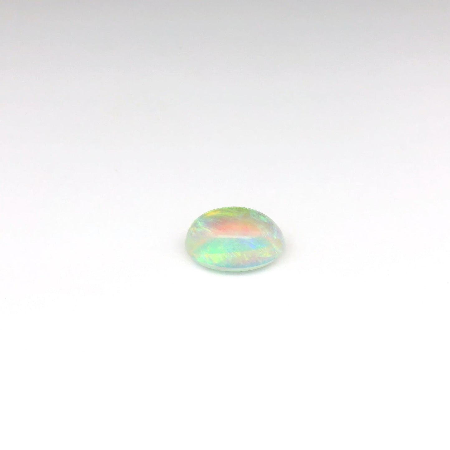 2.05ct Orange, Green Opal Necklace