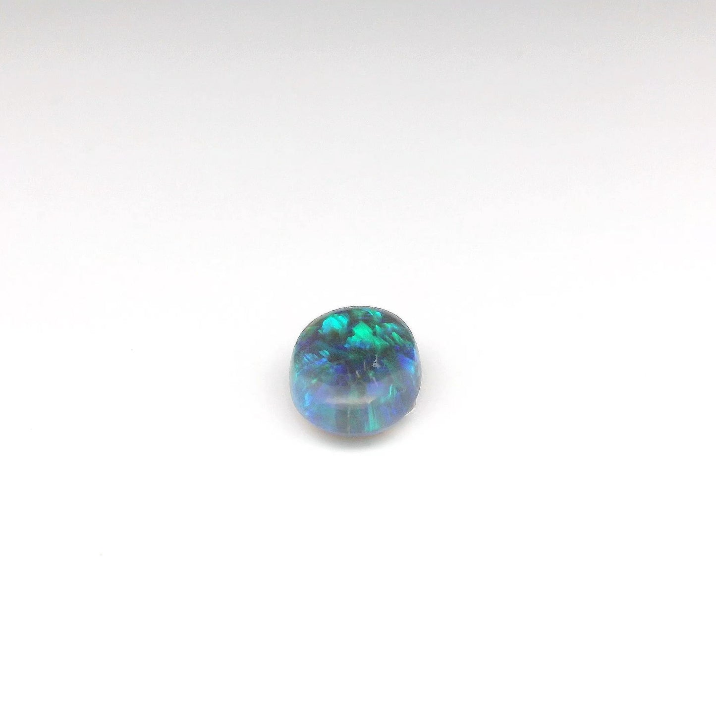 2.69ct Green, Purple Opal Ring