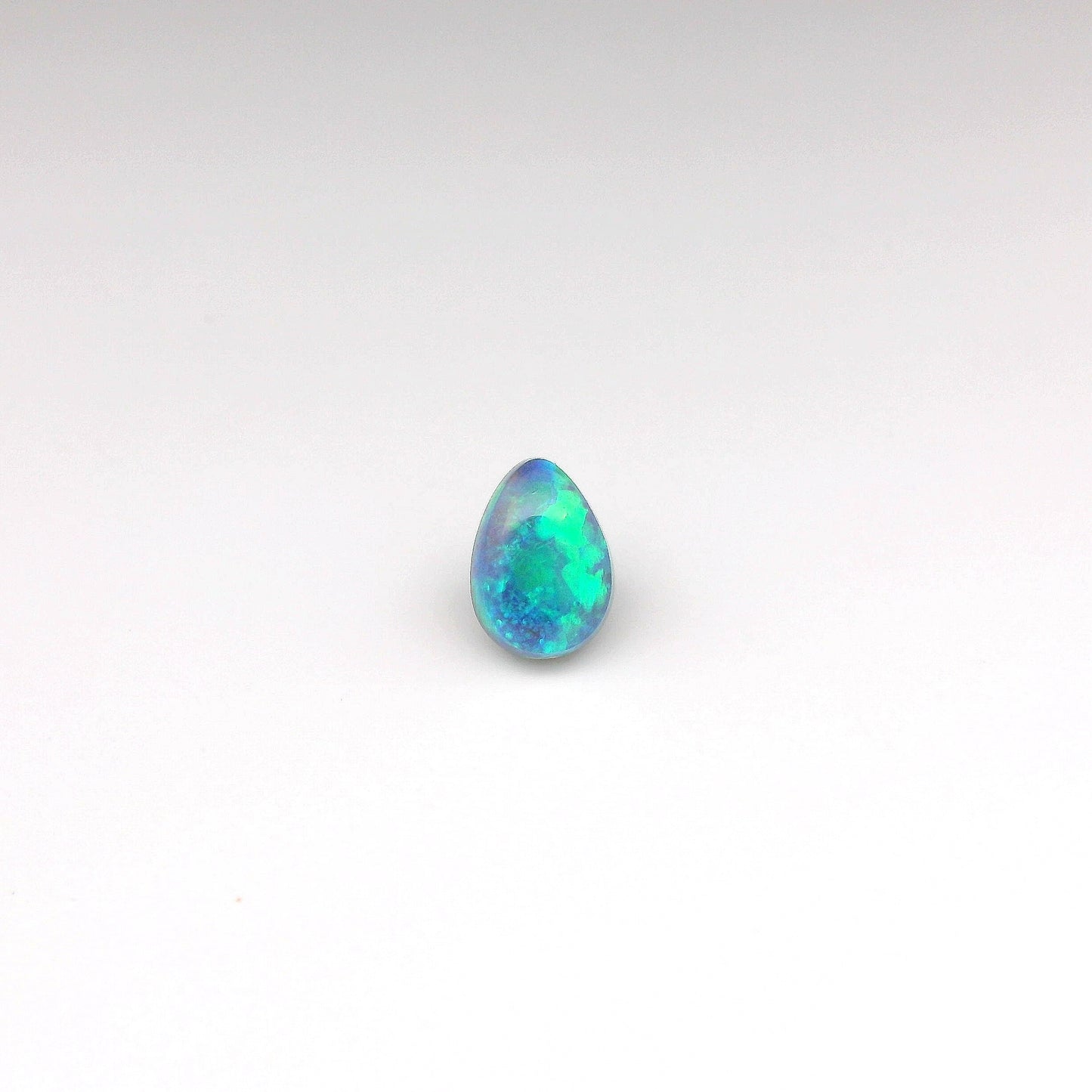 Bespoke 1.23ct Green Opal Ring