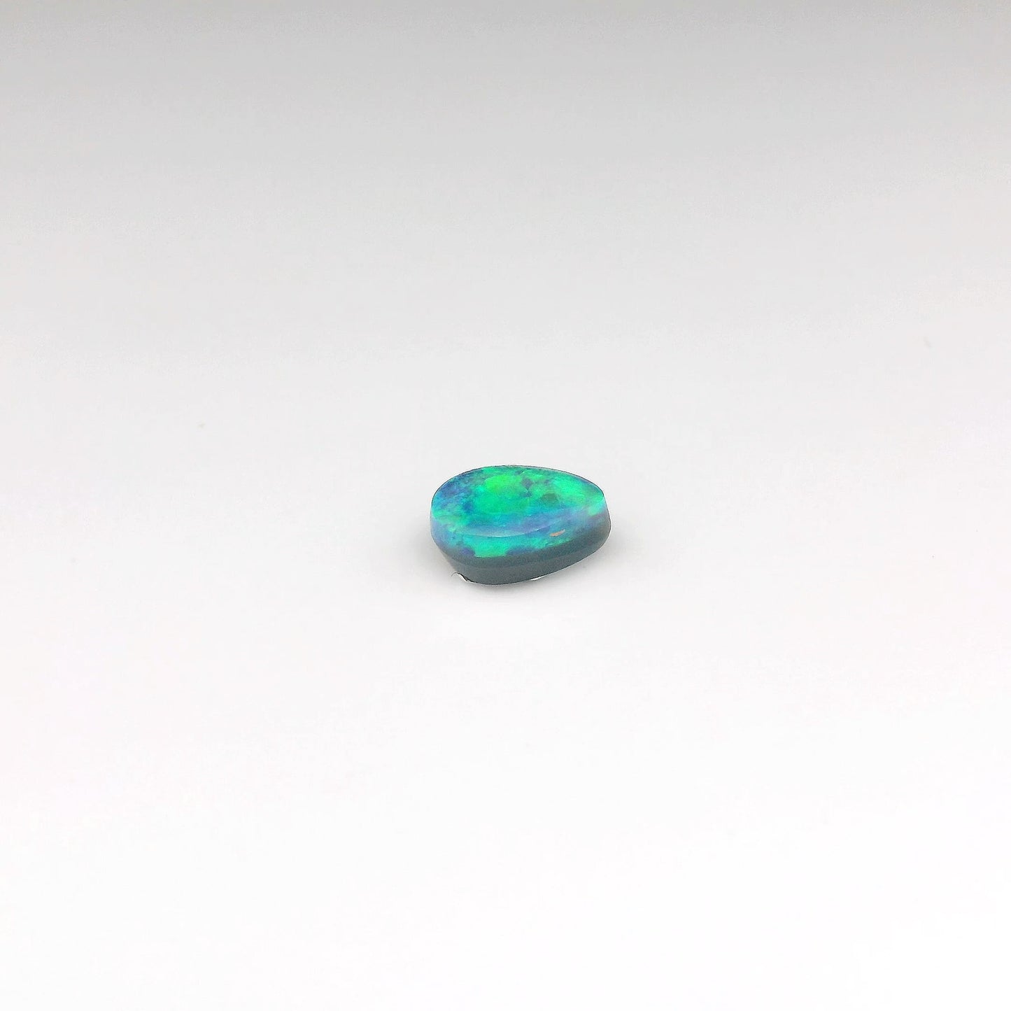 Bespoke 1.23ct Green Opal Ring