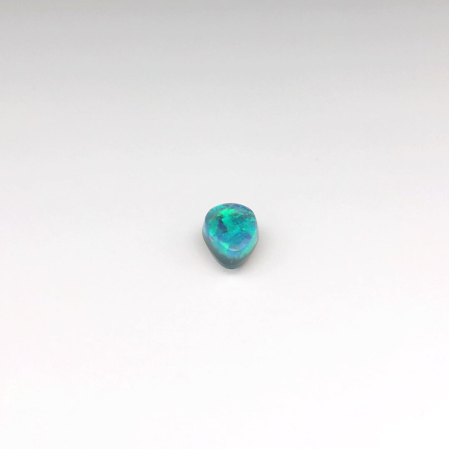 Bespoke 1.23ct Green Opal Ring
