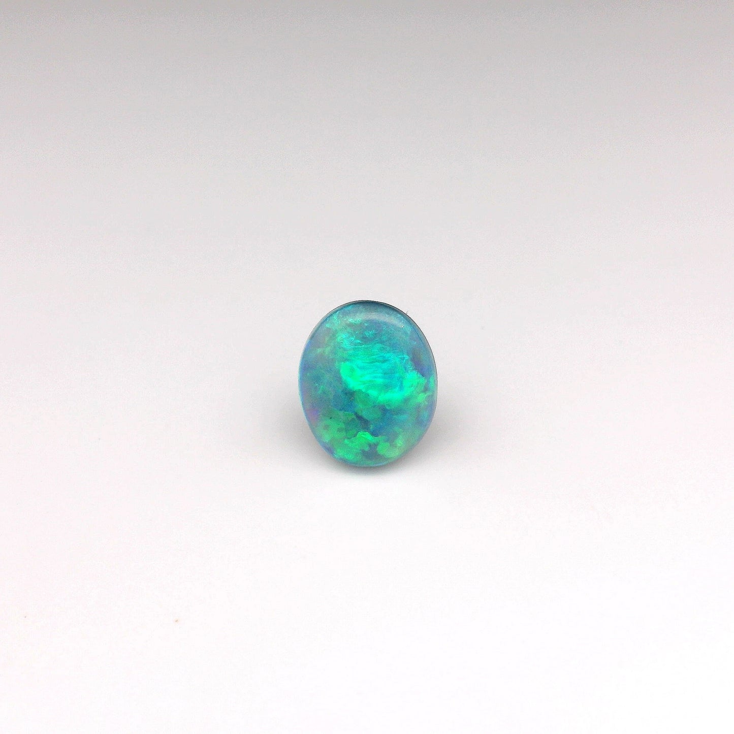 2.32ct Green Opal Ring