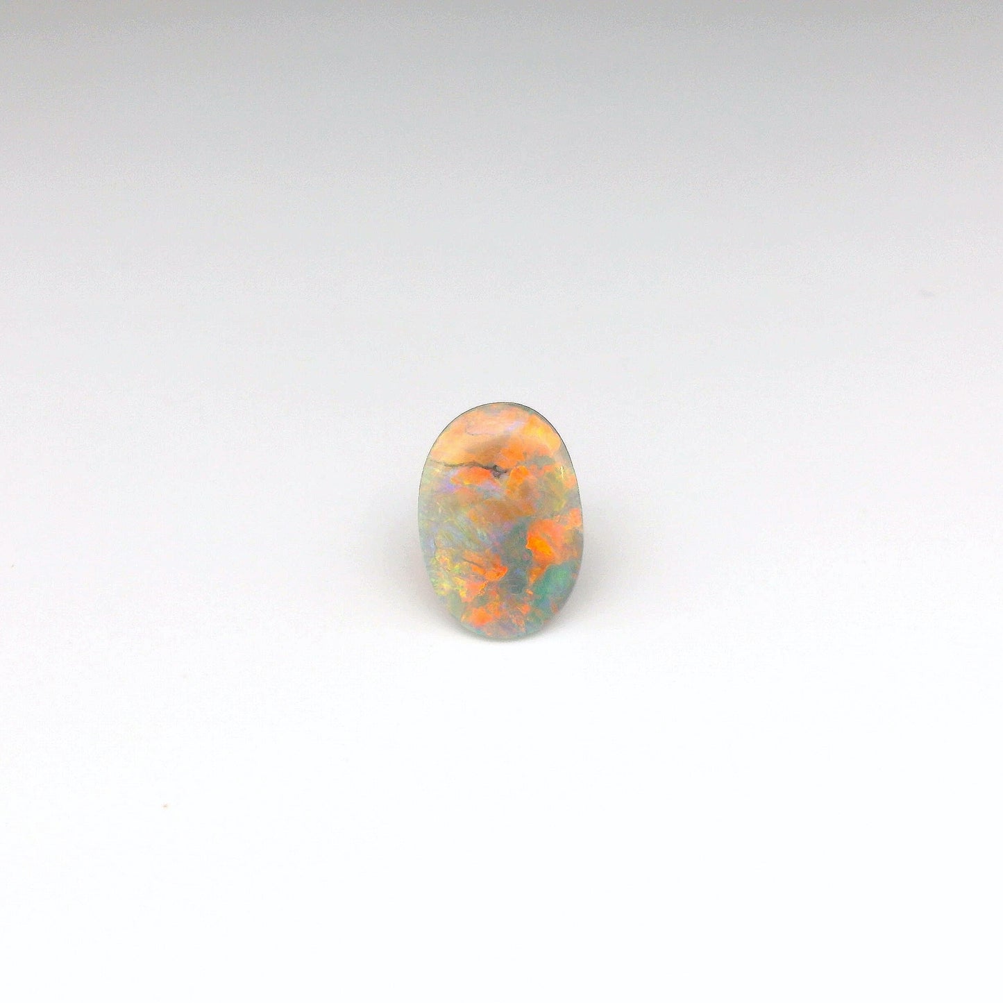 1.11ct Red-Multicolour Opal Gemstone
