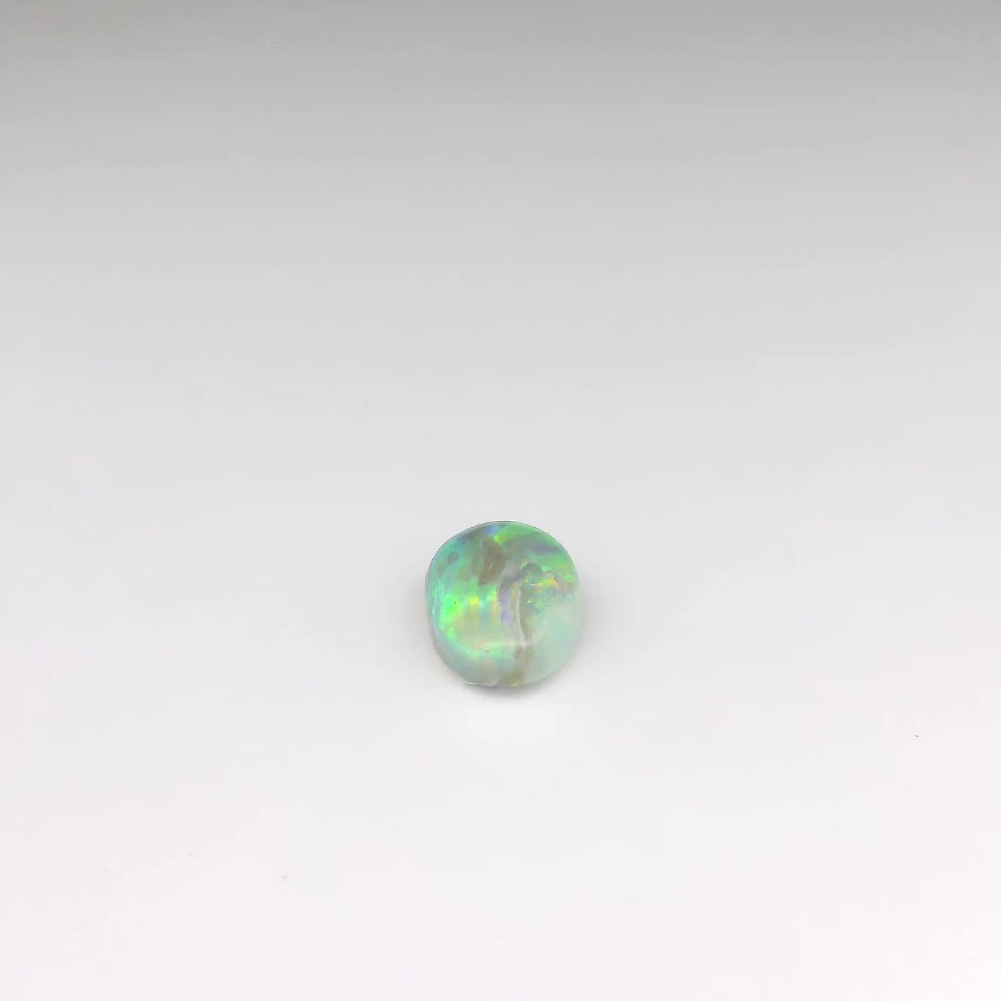 2.64ct Green, Orange Opal Ring