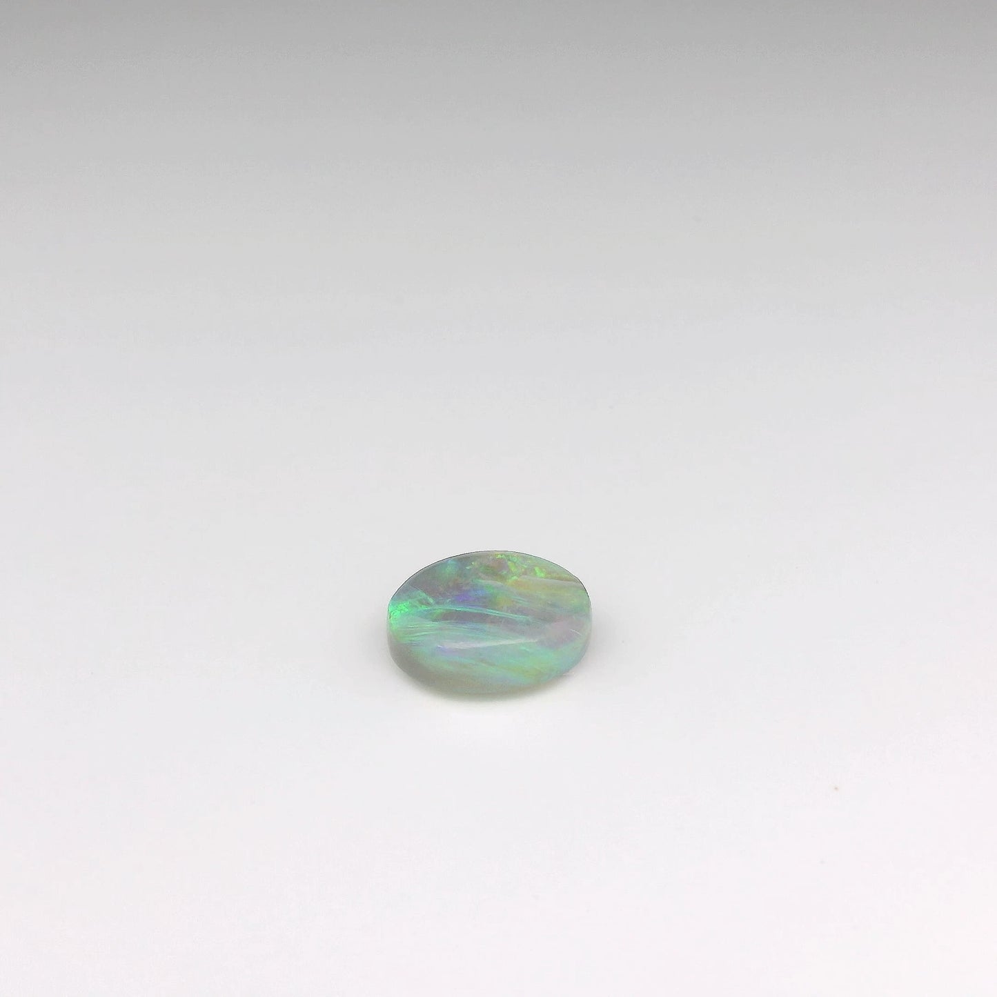 2.64ct Green, Orange Opal Ring