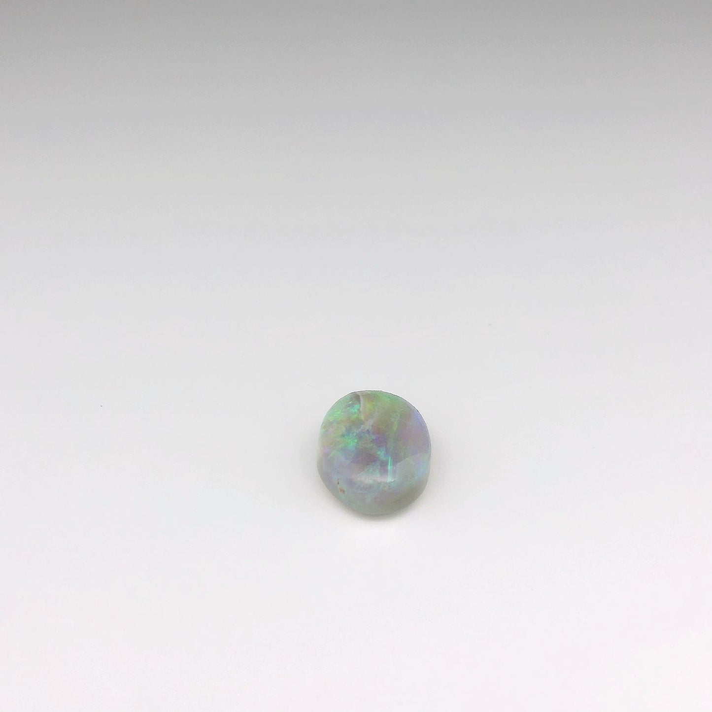 2.64ct Green, Orange Opal Ring