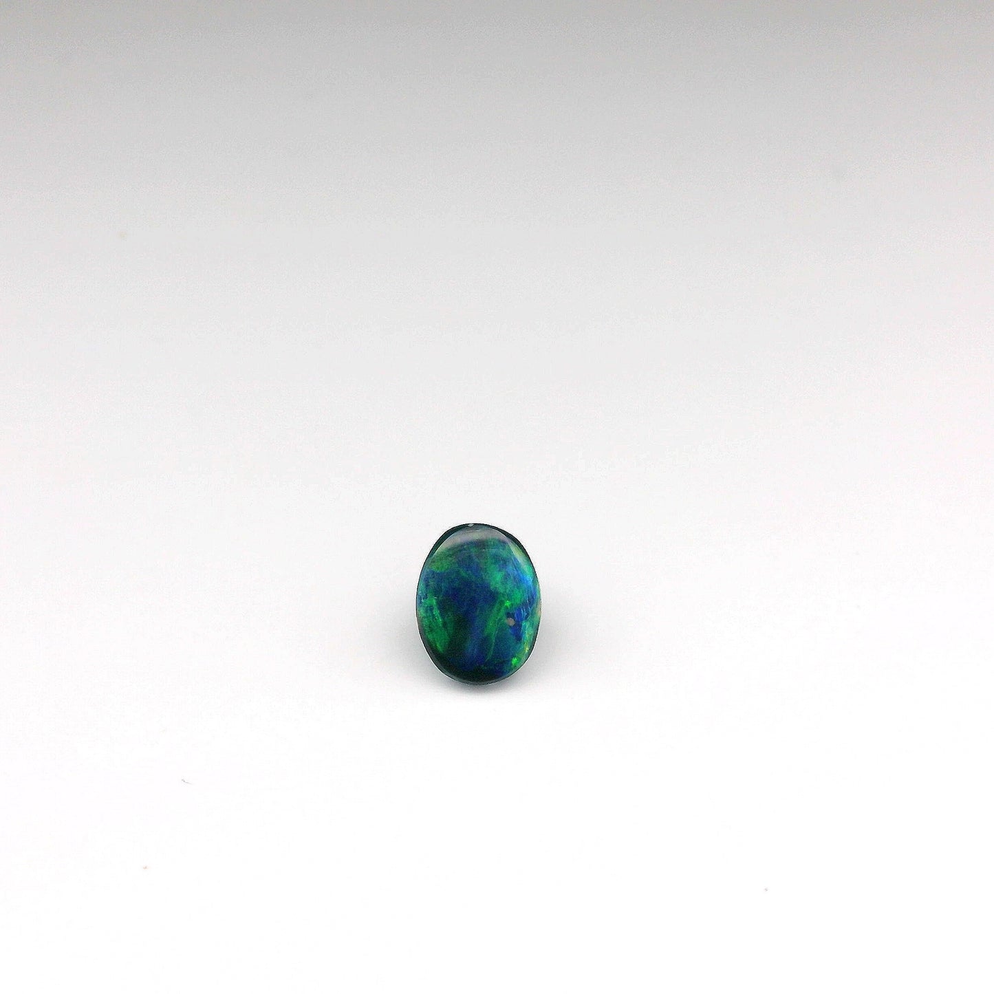 Bespoke 0.91ct Green Opal Ring