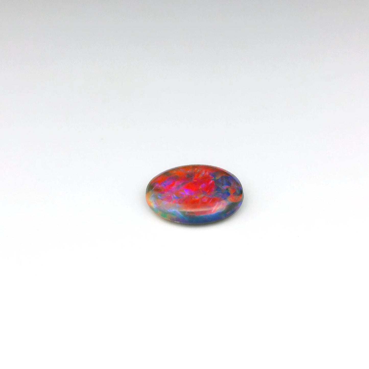 2.35ct Red-Multicolour Opal Gemstone