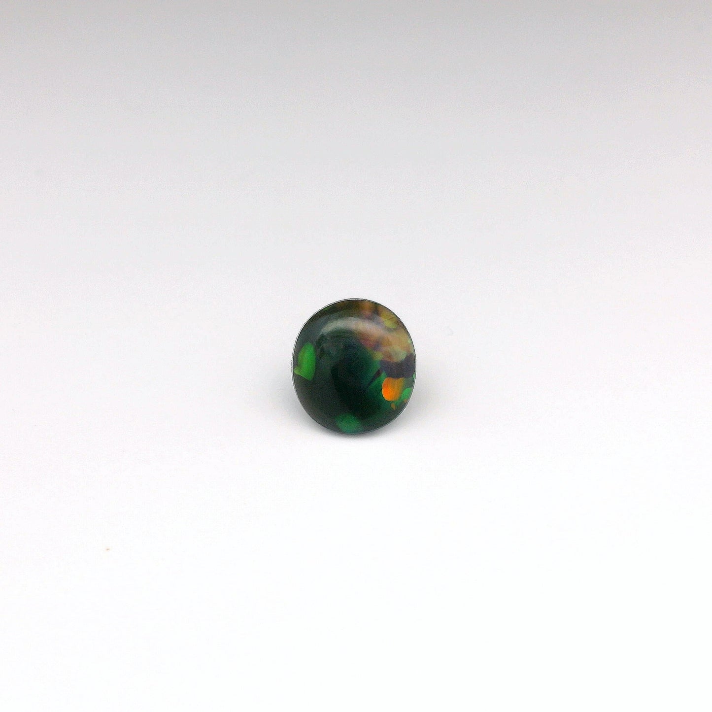 1.07ct Orange-Multicolour Opal