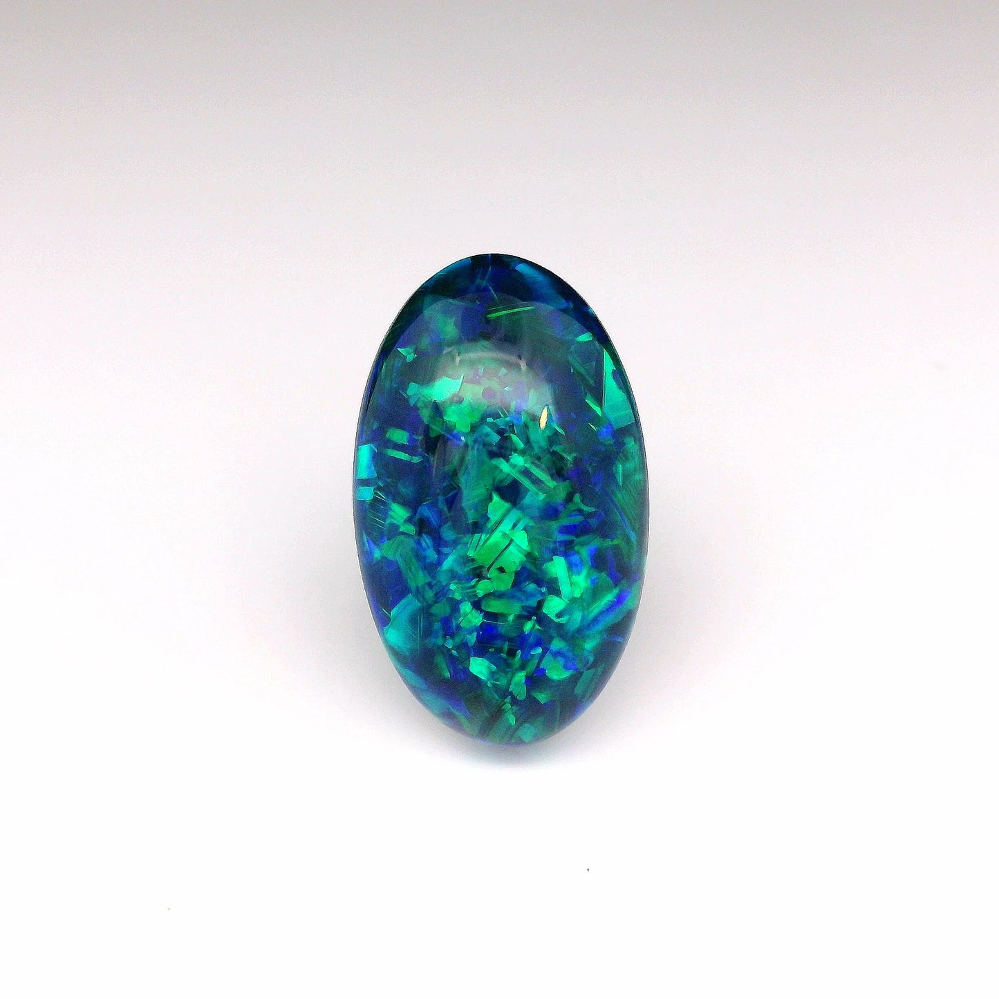 16.70ct Green, Blue Opal Gemstone