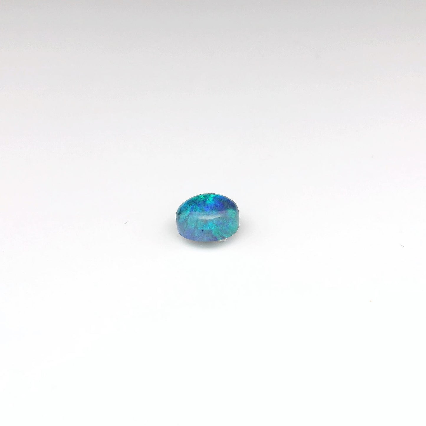 1.06ct Green Opal Ring