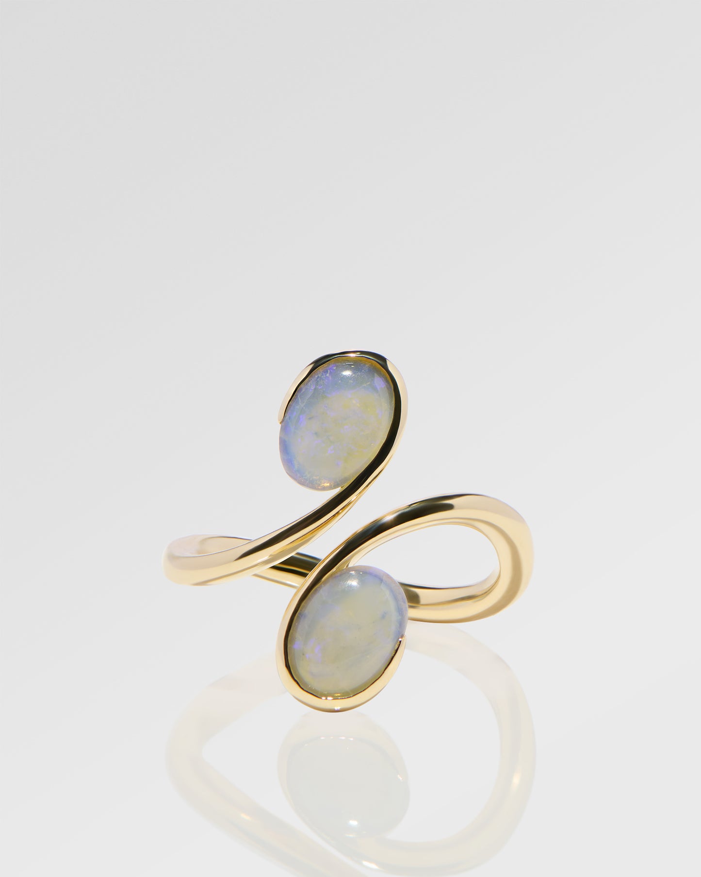 1.38ct Purple Opal Ring