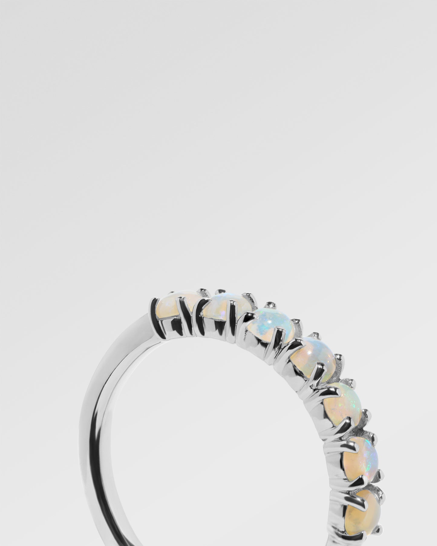 Cheal Opal Classic Collection Stacking Ring