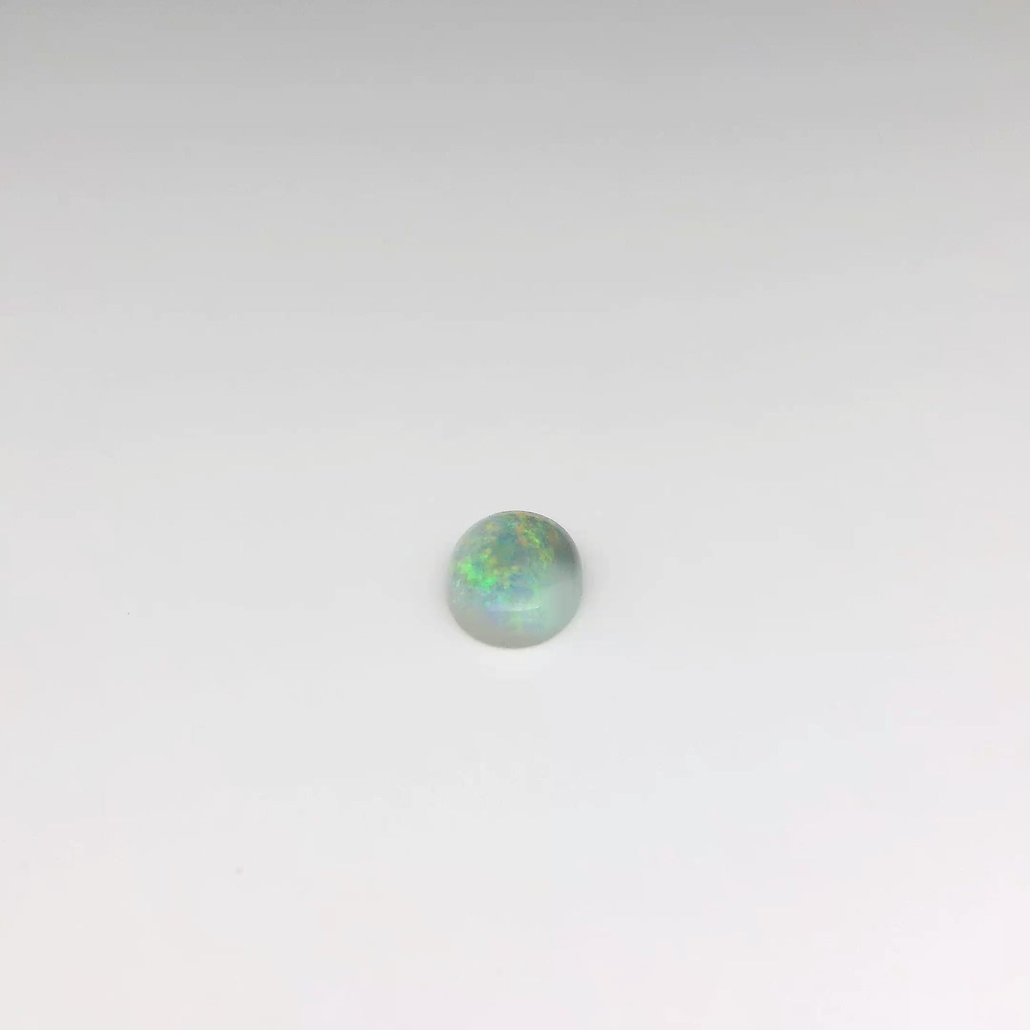 Bespoke 0.78ct Green, Orange Opal Pendant